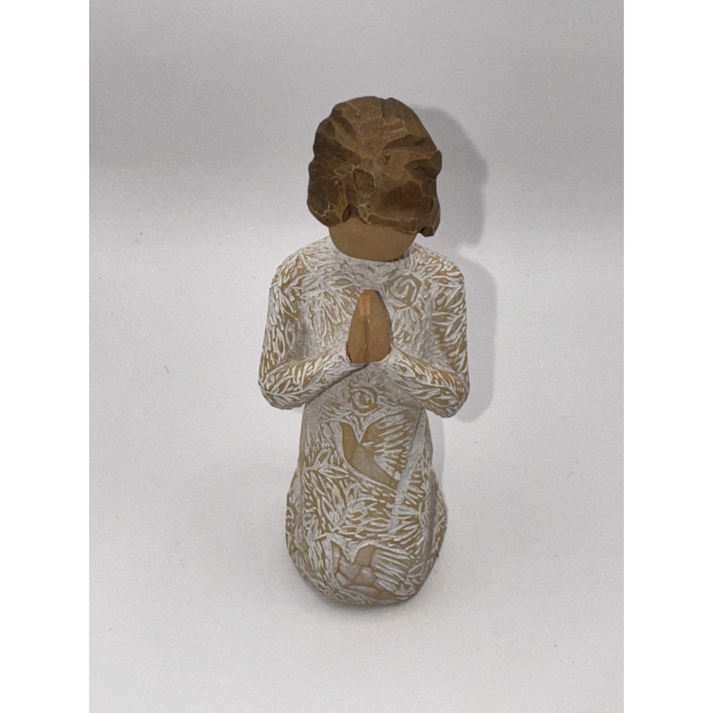 NIB Demdaco Willow Tree Susan Lordi PRAYER OF PEACE #27158 4" Sculpted Figurine